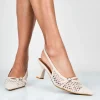Alanis - Decollette Slingback Rete