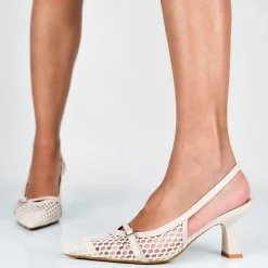 Alanis - Decollette Slingback Rete