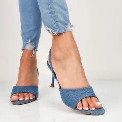 Amalia - Sandali Donna In Denim