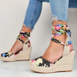 Amalie - Espadrillas Con Zeppa