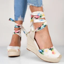 Amalie - Espadrillas Con Zeppa-