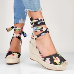 Amalie - Espadrillas Con Zeppa