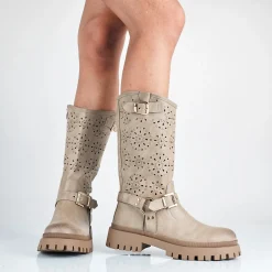 Amber - Stivali Bikers Donna