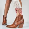 Amelie - Stivaletti Texani Donna Gambale Laserato