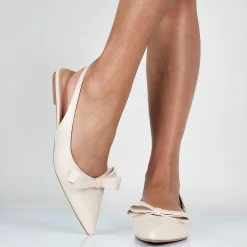 April - Ballerina Slingback Fiocco