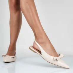 April - Ballerina Slingback Fiocco