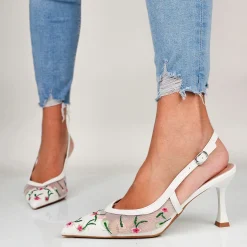 Arianna - Decollette Slingback Microrete