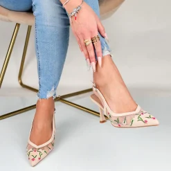 Arianna - Decollette Slingback Microrete