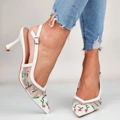 Arianna - Decollette Slingback Microrete
