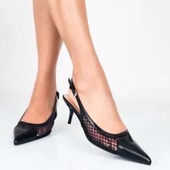 Candice - Decollette Slingback Rete