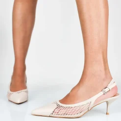 Candice - Decollette Slingback Rete