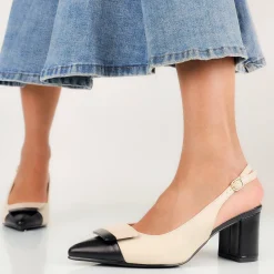 Caroline - Decollette Slingback