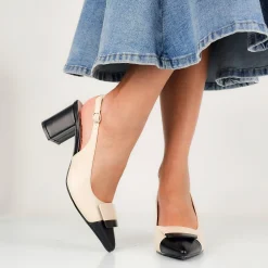Caroline - Decollette Slingback