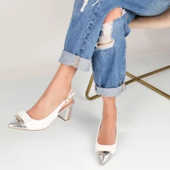 Caroline - Decollette Slingback