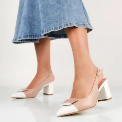 Caroline - Decollette Slingback