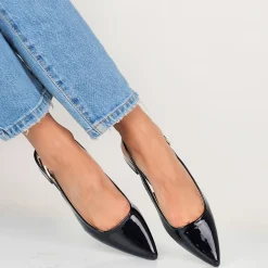 Colette - Ballerine Slingback Tacco Largo