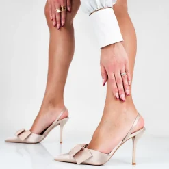 Ethel - Decollette Slingback Con Fiocco