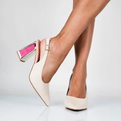 Hazel - Decollette Slingback