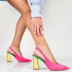 Hazel - Decollette Slingback