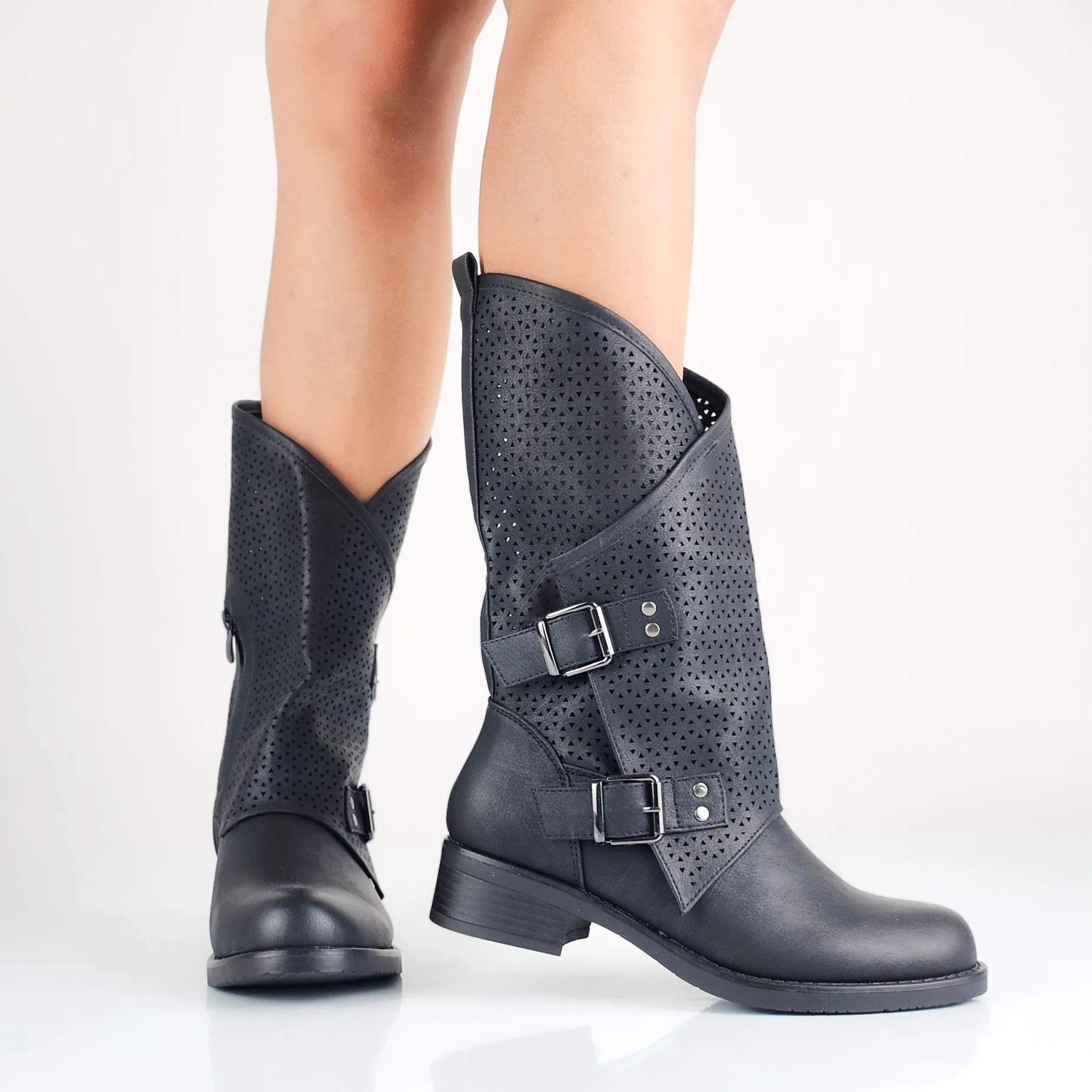 Heidi - Stivali Bikers Donna