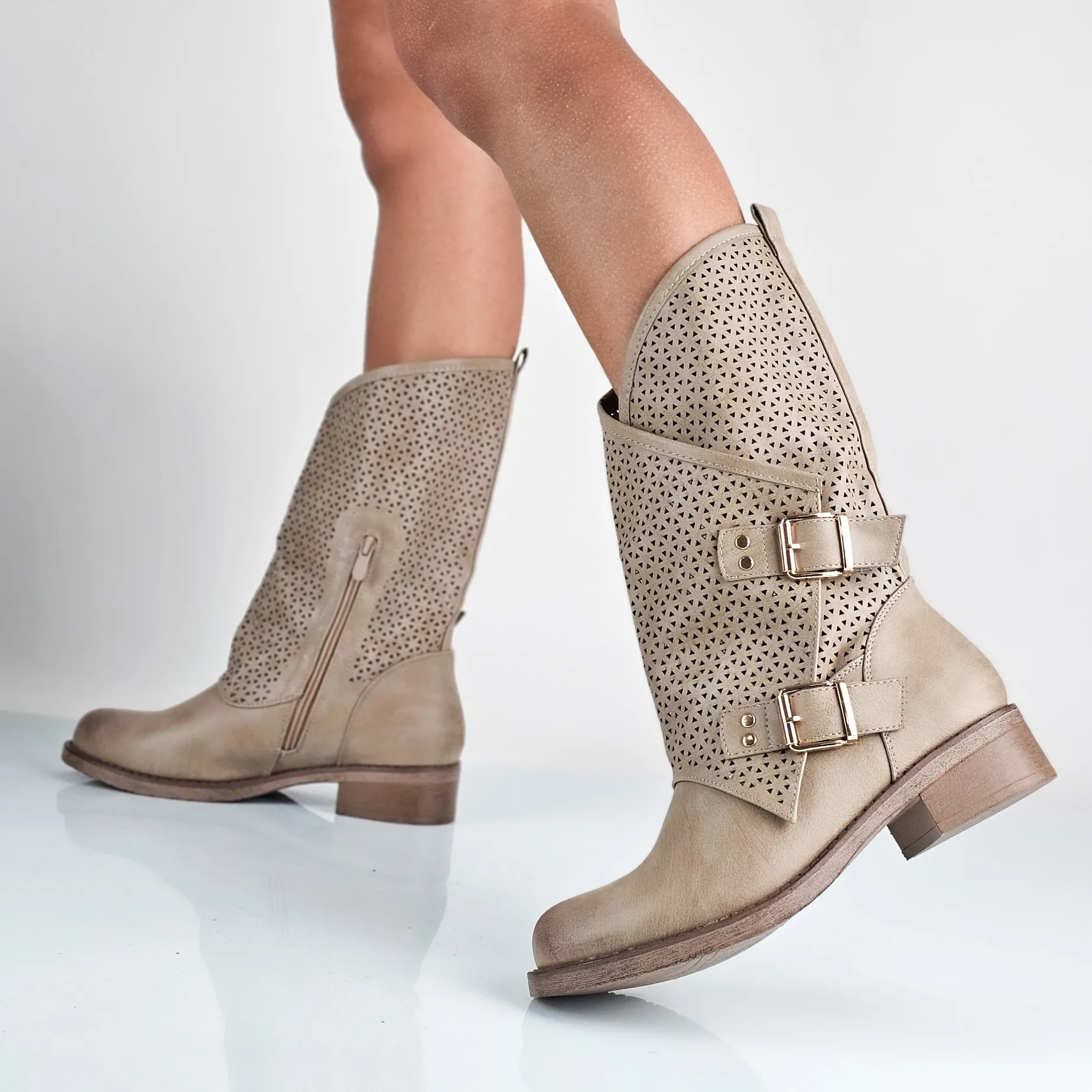Heidi - Stivali Bikers Donna