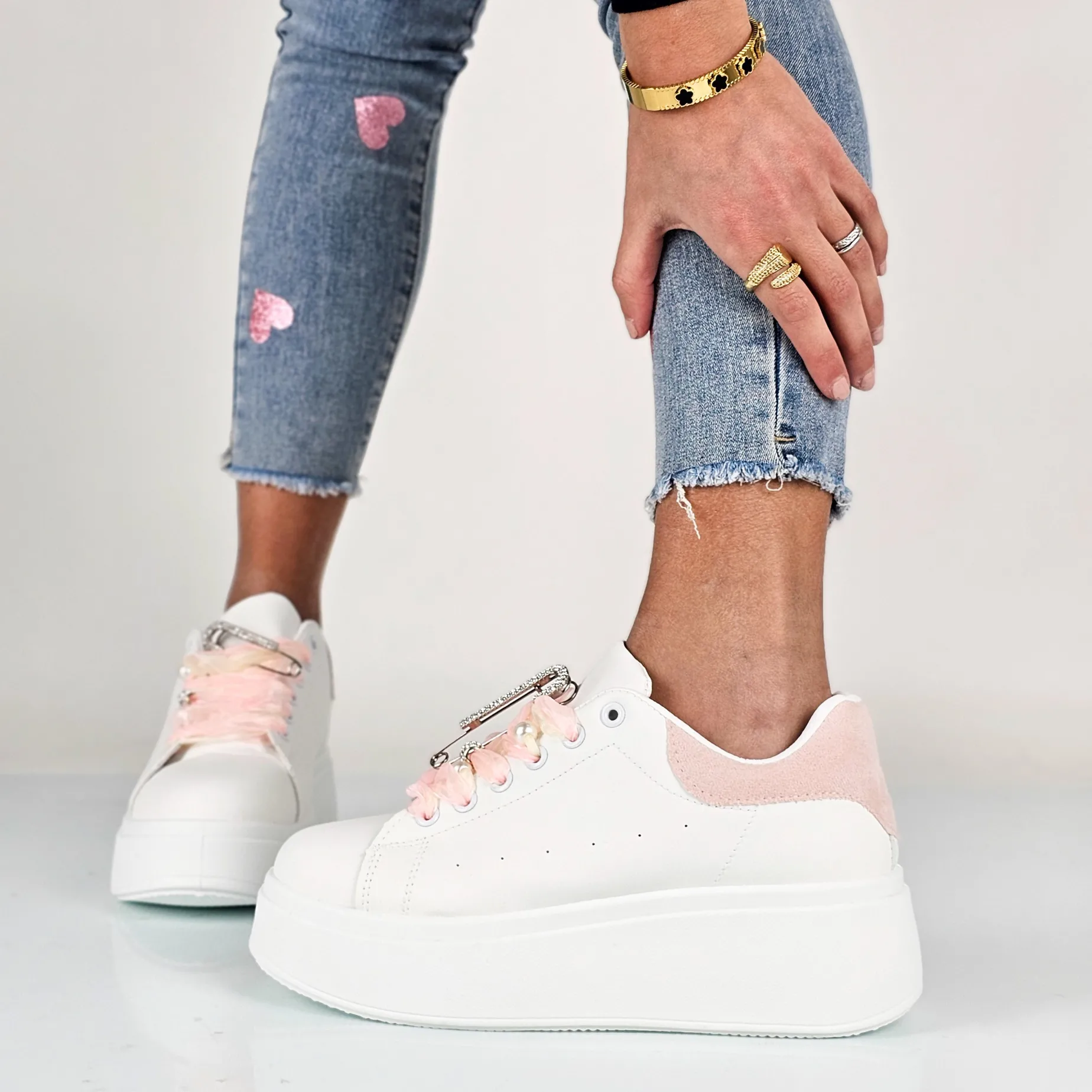 Ines - Sneakers Con Accessorio