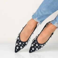 Jessika - Ballerine Slingback Con Borchie