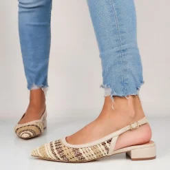 Jhanela - Ballerine Slingback Intreccio