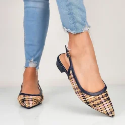 Jhanela - Ballerine Slingback Intreccio