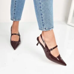 Jinnah - Decollette Slingback
