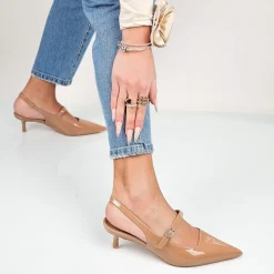 Jinnah - Decollette Slingback