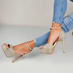 Linds - Opentoe Con Strass