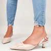 Lucia - Decollette Slingback