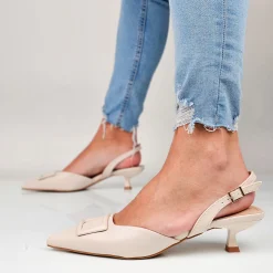 Lucia - Decollette Slingback