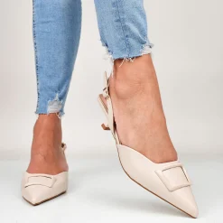 Lucia - Decollette Slingback