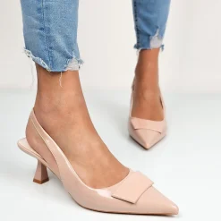 Lyn - Decollette Slingback