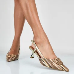 Lyudmilla - Decollette Slingback