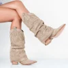 Mandy - Stivale Con Gambale Risvoltato