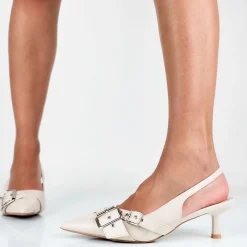 Marble - Decollette Slingback