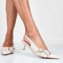 Marble - Decollette Slingback