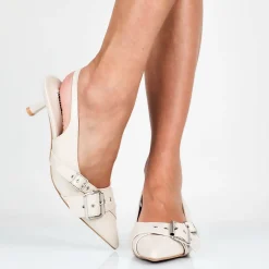 Marble - Decollette Slingback