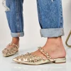 Marcelline - Ballerina Sabot Con Borchie