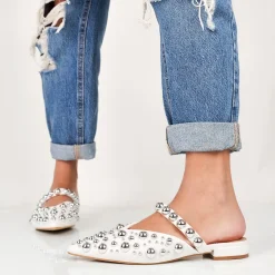 Marcelline - Ballerine Sabot Con Borchie