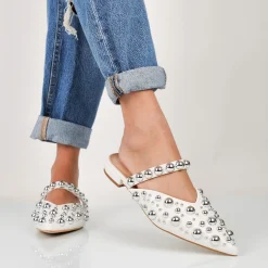 Marcelline - Ballerine Sabot Con Borchie