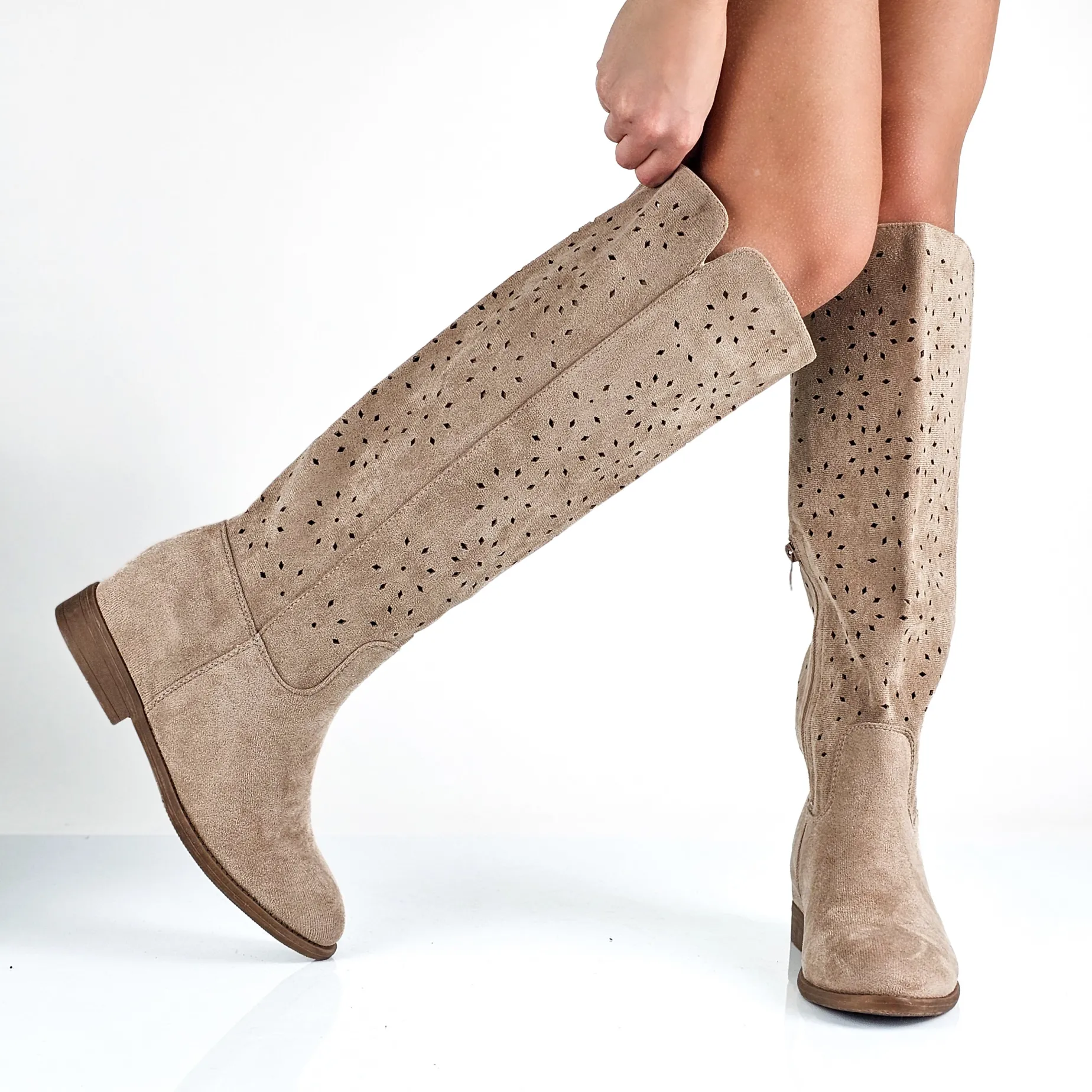 Nancy - Stivali Donna Con Zeppa Interna
