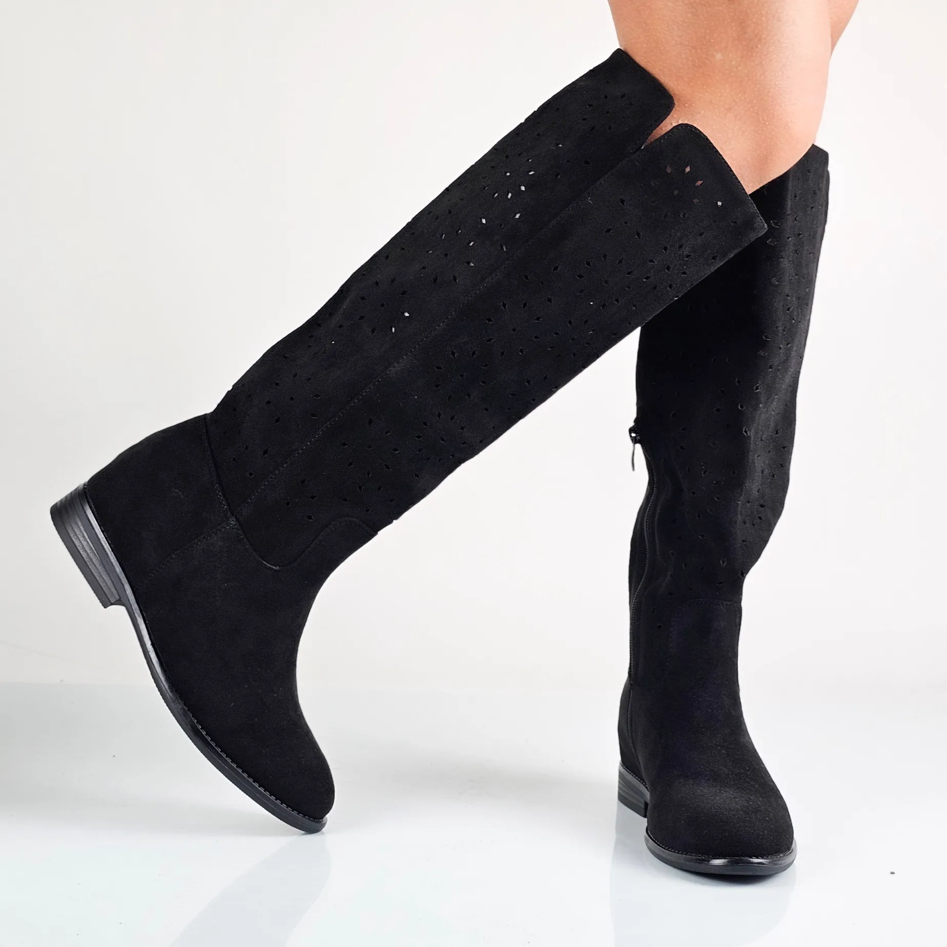 Nancy - Stivali Donna Con Zeppa Interna