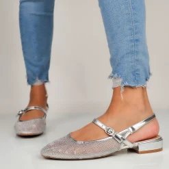 Norma - Ballerine Slingback Rete