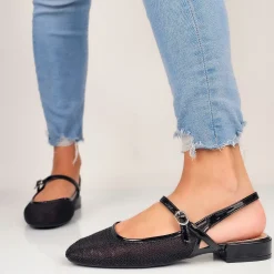 Norma - Ballerine Slingback Rete