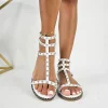 Pamela - Sandali Flatform Con Borchie