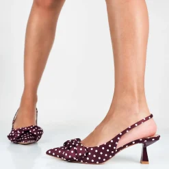 Sandra - Decollette Slingback